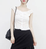Petite Lace Shirt