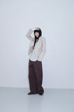 neck button rider jacket