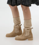 Sadie half-knit boots