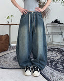 Decided Airtex Balloon Denim Pants