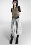 Rain Wide Short Cargo Pants
