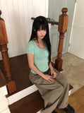 UL Ribbed Short Sleeve T-shirt