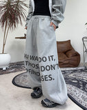 Freno Lettering Sweatpants