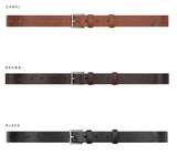 Locle leather belt