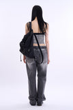 Freeze destroyed gray denim pants