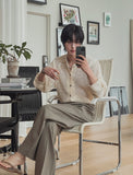 Florie Openwork Knit Cardigan