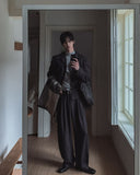 Sein Pintuck Wide Slacks