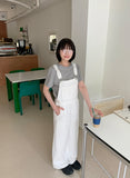 Curimi Dot Cotton Suspender Pants