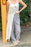 moss summer stripe pants