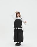 [BAONHAUS] Snamb Nylon Back Ribbon Suspenders Vest