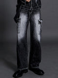 [MADE] Venta Real Washing Cargo Denim Pants