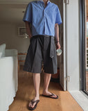 Hilla Pintuck Bermuda Slacks