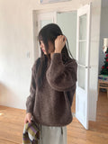 Centom Bokashi Round Long Sleeve Knit