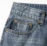 Easy Semi Flare Denim Pants