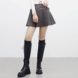 encode double belt skirt
