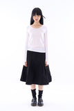Cape slim hand warmer T-shirt