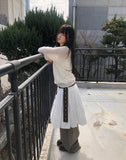 Narin Tiered Midi Skirt