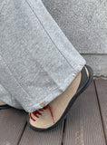 Carinton Pintuck Training Banding Wide Pants