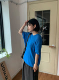 [unisex] Horton Summer Boucle Round Short Sleeve Knit