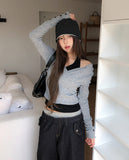 Dali Stripe Reversible Beanie
