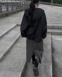 Ems Cotton Cargo Pocket Long Skirt