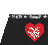 Back TYL Heart Men's Drawers