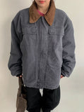 Shoji 3oz Washing Collar Quilted Jacket