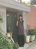 Pena Puff Check Short Sleeve Mini One Piece