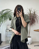 Re-Piece Work Short Sleeve Shirt