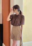 Colin Pleated Pintuck Shorts