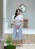 Delienne Ribbon Puff T-Shirt