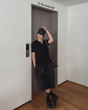 Pigment Washed Track Bermuda Pants