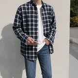 Brick check shirt