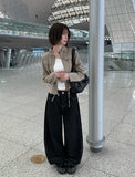 Cardan Pocket Slim Bomber Semi-Crop Jacket