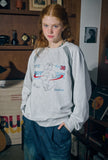 Shooting Bear Raglan Sweatshirt