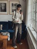 Tote Pigment St Cutting Crop Shirt