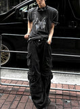 Pigment Fly Washing Charcoal Short Sleeve Tee