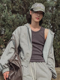 Tempo Crop Hoodie Zip-Up
