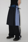 CHECK PLEATS STRAP SK