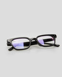 Mirror glass square eyewear