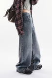 Asura cutting denim pants