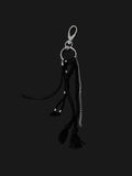 Senf chain leather keyring