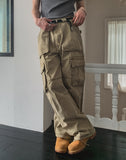 Pitt vintage utility pocket cargo pants