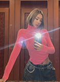 [1+1] Merry Glam Turtleneck Long-Sleeved T-Shirt