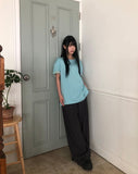 Paulbe Wide Banding Pants