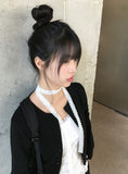 Mobin Round Neck Spring Cardigan