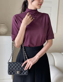 [Planning] Alio Muji Half Neck Span T-Shirt