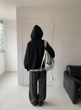 Guntree Check Hood Bomber Jacket