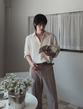 Ezri Crochet Long Sleeve Shirt