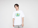 Big Drawing Letter Flower Short Sleeve Tee
